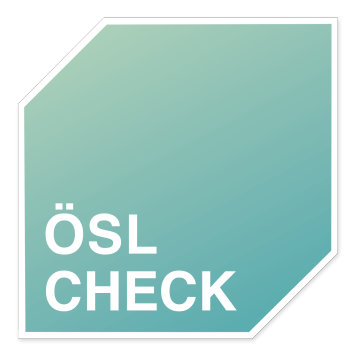 Vergrösserte Ansicht: Logo ÖSL-Check